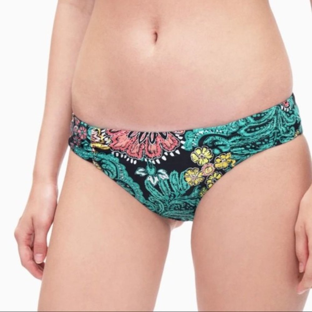 Splendid Reversible Bikini Bottom Farmhouse Floral Medium NWT